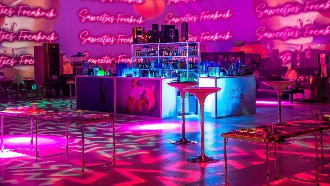 Saweetie's Freaknik — neon bar & lounge